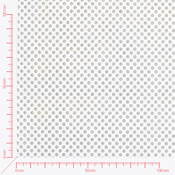 DECKENUNTERSICHTEN, Rundlöcher diagonal, Loch 2,5mm, Abst...