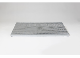 Gitter aus Streckmetall, feuerverzinkt, Masche 47x18mm, Tragband 30x2mm