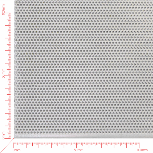 Lochblech, Rundlöcher versetzt, Loch 1,5mm, Abstand 2,5mm Lochblech, Rundlöcher versetzt, Loch 1,5mm, Abstand 2,5mm