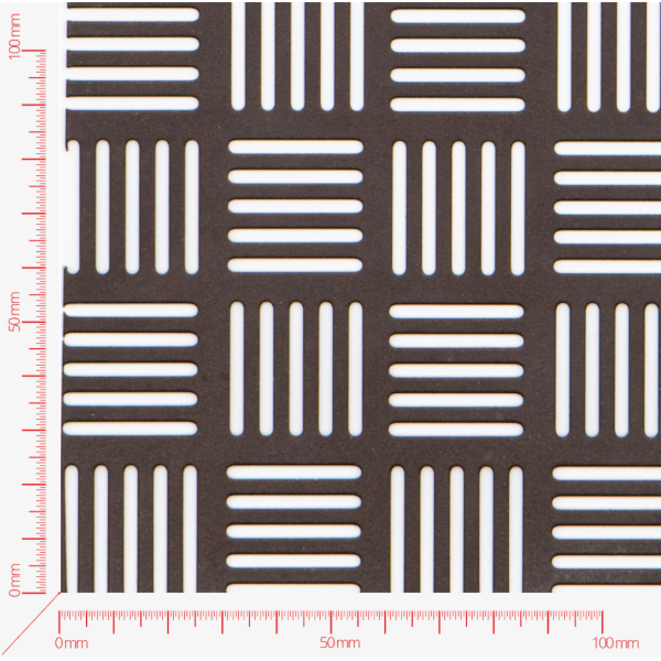 Lochblech, Ovallöcher quadratisch 5x5, Loch 2,4x25mm, Abstand 5,5mm Lochblech, Ovallöcher quadratisch 5x5, Loch 2,4x25mm, Abstand 5,5mm