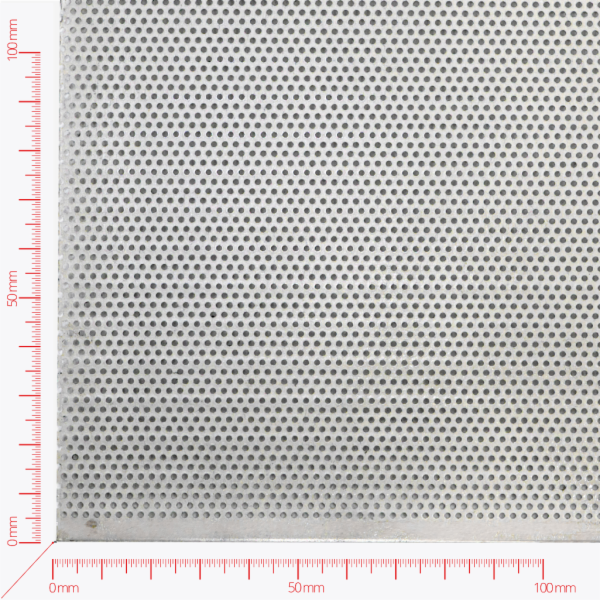 Lochblech, Rundlöcher versetzt, Loch 1,5mm, Abstand 2,5mm Lochblech, Rundlöcher versetzt, Loch 1,5mm, Abstand 2,5mm