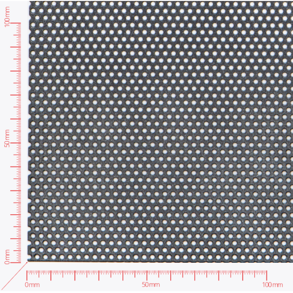 Lochblech, Rundlöcher versetzt, Loch 2mm, Abstand 3,5mm Lochblech, Rundlöcher versetzt, Loch 2mm, Abstand 3,5mm