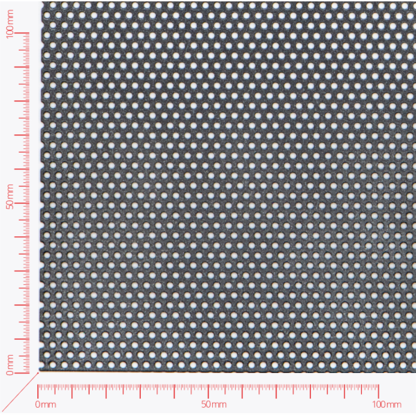 Lochblech, Rundlöcher versetzt, Loch 2mm, Abstand 3,5mm Lochblech, Rundlöcher versetzt, Loch 2mm, Abstand 3,5mm