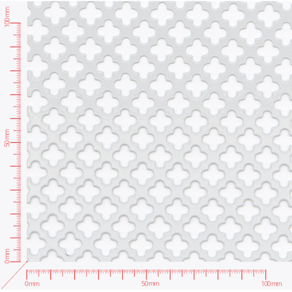 Lochlech, Stahlblech, Kreuzlöcher dekorativ, Kreuzchen versetzt, 10x10mm Lochlech, Stahlblech, Kreuzlöcher dekorativ, Kreuzchen versetzt, 10x10mm