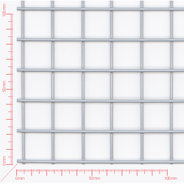 Geschweißtes Netz, Maschengröße 20x20mm Geschweißtes Netz, Maschengröße 20x20mm