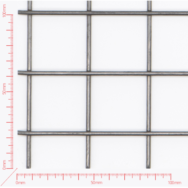 Geschweißtes Netz, Maschengröße 40x40mm Geschweißtes Netz, Maschengröße 40x40mm