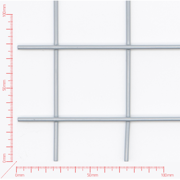 Geschweißtes Netz, Maschengröße 50x50mm Geschweißtes Netz, Maschengröße 50x50mm