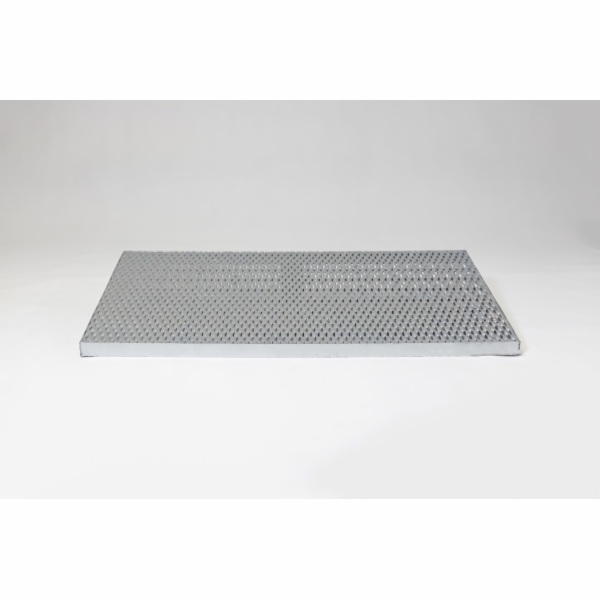 Gitter aus Streckmetall, feuerverzinkt, Masche 47x18mm, Tragband 30x2mm Gitter aus Streckmetall, feuerverzinkt, Masche 47x18mm, Tragband 30x2mm