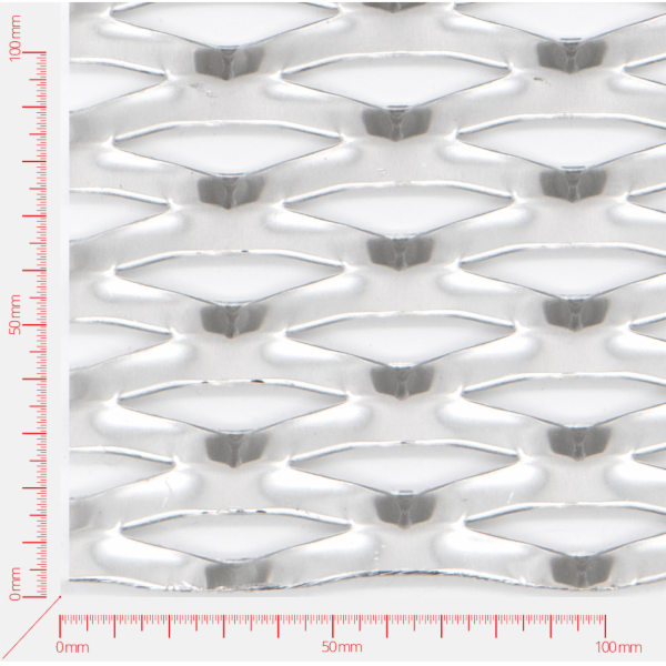CHALLENGE Streckmetall, Masche rautenlöcher, Länge 62,5mm, Breite 25mm, Brücke 9,1mm CHALLENGE Streckmetall, Masche rautenlöcher, Länge 62,5mm, Breite 25mm, Brücke 9,1mm