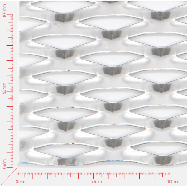 CHALLENGE Streckmetall, Masche rautenlöcher, Länge 62,5mm, Breite 25mm, Brücke 9,1mm CHALLENGE Streckmetall, Masche rautenlöcher, Länge 62,5mm, Breite 25mm, Brücke 9,1mm