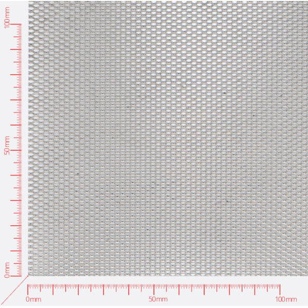 Streckmetall, Masche rautenlöcher, Länge 4mm, Breite 2mm, Brücke 0,5mm Streckmetall, Masche rautenlöcher, Länge 4mm, Breite 2mm, Brücke 0,5mm