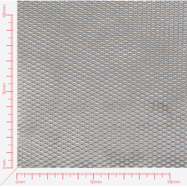 Streckmetall, Masche rautenlöcher, Länge 6mm, Breite 3mm, Brücke 0,8mm Streckmetall, Masche rautenlöcher, Länge 6mm, Breite 3mm, Brücke 0,8mm