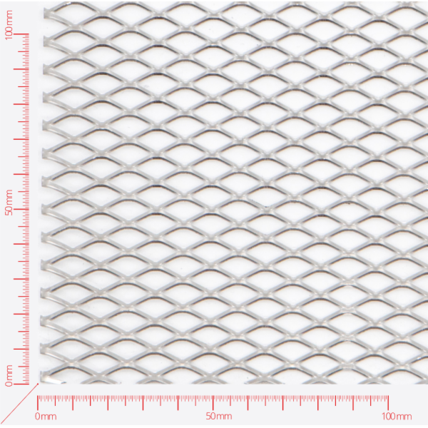 Streckmetall, Masche rautenlöcher, Länge 16mm, Breite 8mm, Brücke 1,5mm Streckmetall, Masche rautenlöcher, Länge 16mm, Breite 8mm, Brücke 1,5mm