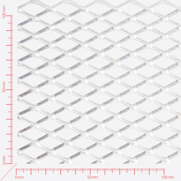 Streckmetall, Masche rautenlöcher, Länge 22mm, Breite 12mm, Brücke 1,6mm Streckmetall, Masche rautenlöcher, Länge 22mm, Breite 12mm, Brücke 1,6mm