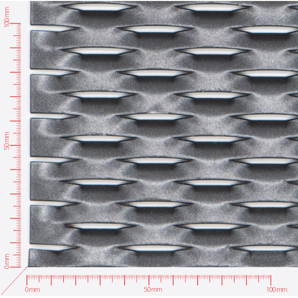 PRIVAT Streckmetall, Masche sechskant, Länge 47mm, Breite 18mm, Brücke 8mm PRIVAT Streckmetall, Masche sechskant, Länge 47mm, Breite 18mm, Brücke 8mm