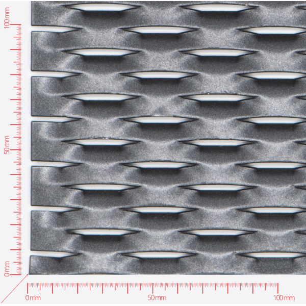 PRIVAT Streckmetall, Masche sechskant, Länge 47mm, Breite 18mm, Brücke 8mm PRIVAT Streckmetall, Masche sechskant, Länge 47mm, Breite 18mm, Brücke 8mm