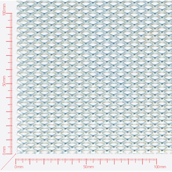 Streckmetall, Masche rautenlöcher, Länge 10mm, Breite 5mm, Brücke 1,6mm Streckmetall, Masche rautenlöcher, Länge 10mm, Breite 5mm, Brücke 1,6mm