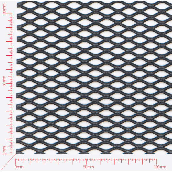 Streckmetall, Masche rautenlöcher, Länge 16mm, Breite 8mm, Brücke 1,8mm Streckmetall, Masche rautenlöcher, Länge 16mm, Breite 8mm, Brücke 1,8mm