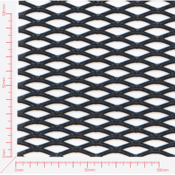 Streckmetall, Masche rautenlöcher, Länge 28mm, Breite 10mm, Brücke 2,5mm Streckmetall, Masche rautenlöcher, Länge 28mm, Breite 10mm, Brücke 2,5mm