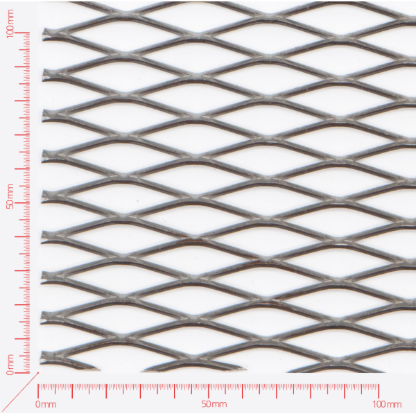Streckmetall, Masche rautenlöcher, Länge 42mm, Breite 12mm, Brücke 2mm Streckmetall, Masche rautenlöcher, Länge 42mm, Breite 12mm, Brücke 2mm