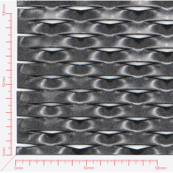 MINIAIR Streckmetall, Masche rautenlöcher, Länge 42mm, Breite 20mm, Brücke 9mm MINIAIR Streckmetall, Masche rautenlöcher, Länge 42mm, Breite 20mm, Brücke 9mm