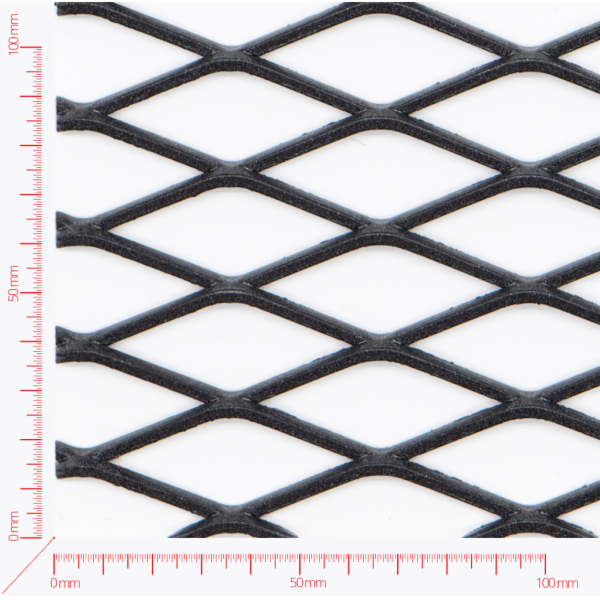 Streckmetall, Masche rautenlöcher, Länge 62,5mm, Breite 25mm, Brücke 3mm Streckmetall, Masche rautenlöcher, Länge 62,5mm, Breite 25mm, Brücke 3mm