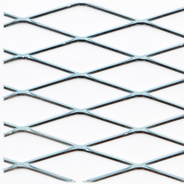 Streckmetall, Masche rautenlöcher, Länge 125mm, Breite 40mm, Brücke 4mm Streckmetall, Masche rautenlöcher, Länge 125mm, Breite 40mm, Brücke 4mm