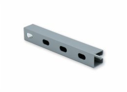 Abschlussprofil WG30 perforiert, Material Stahl, Schlitzbreite 5,7 mm, Länge: 3.100 mm