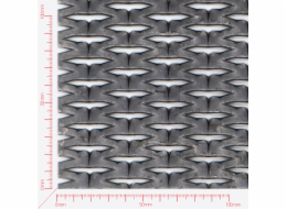 SAFE Streckmetall, Masche sechskant, Länge 47mm, Breite 14mm, Brücke 5mm