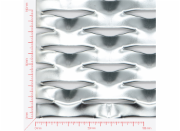 SPEED Streckmetall, Masche rautenlöcher, Länge 76mm, Breite 33mm, Brücke 14mm