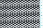 Streckmetall aus rostfreiem Vormaterial  1.4301 - 1.4307 - TR 10x5 x 1 0.5x1000x2000